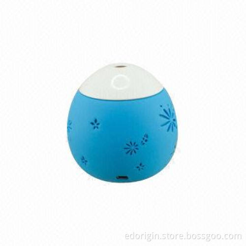 Mini Mist Humidifier, Silica Gel Design, 2-hour Shutdown with Blue LED Light
